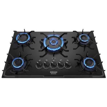Imagem de Cooktop 5 Bocas à Gás Itatiaia Itamaster Fogão Bilvolt Tripla Chama Pr