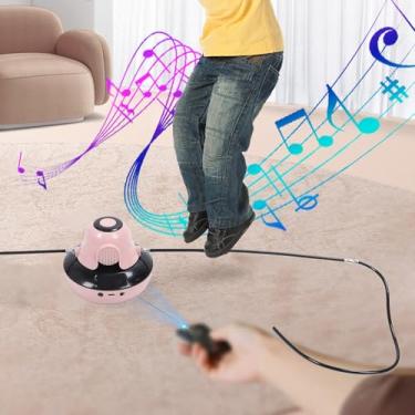 Imagem de Máquina de Corda de Pular Inteligente, Máquina de Pular Corda Com Contador de LED e Alto-falante, Treino Multijogador de Ajuste de Nível de Velocidade para Mulheres,Homens,Crianças