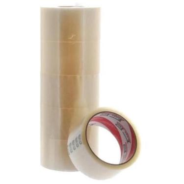 Imagem de Rolo Fita Adesiva 48mmx100m Transparente Durex Caixa - 05 un - Talge
