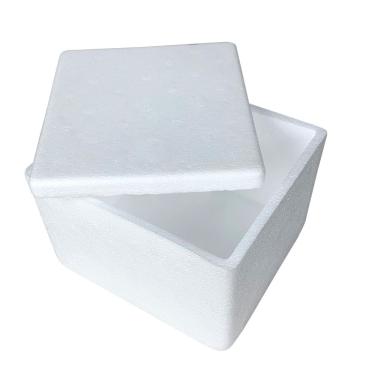 Imagem de Caixa Térmica Isopor Eps Pequena Sorvete Doces 16X12Cm