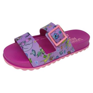 Imagem de Chinelo Infantil Menina Casual Slide Disney Divertidamente 2