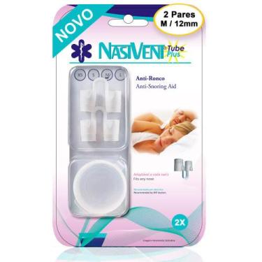 Imagem de Nasivent Tube Plus Premium - Dilatador Nasal e Anti Ronco - Tamanhos, 