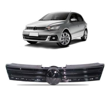Imagem de Grade Radiador Gol Gvii/voyage 2016 A 2018 Friso Preto - SP ACESSÓRIOS