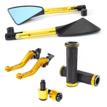Imagem de Manopla Peso Retrovisor Manete Xt 660r Xt 225 Dt 200 Tdm 225 - Stark R