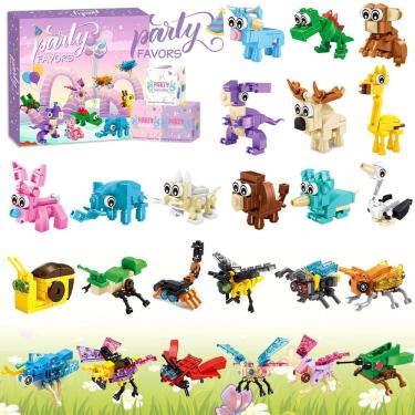 Imagem de Conjunto de lembrancinhas de festa da Ciesa Building Blocks para crianças de 4 a 12 anos