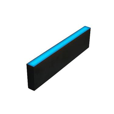 Imagem de LUMENGY Iluminação De Tijolos Blue Paver Light Slim De 0,5 X 9 Polegadas, Antirreflexo, Para Pavimentação, Paredes, Calçada, Caminho E Jardim, 12 V À Prova D'Água, Com Classificação Para Passagem D