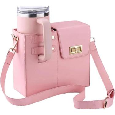 Imagem de Bolsa Stanley Cup Holder, bolsa de garrafas BBIQI Outdoor Crossbody