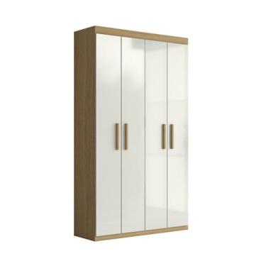 Imagem de Armário Multiuso 04 Portas MDF Casa Atacama Off White Aramóveis