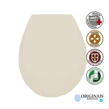 Imagem de Tampa de vaso Universal em TF modelo Luxo fechamento convencional - Tu