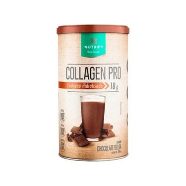 Imagem de Colágeno Hidrolisado 450g Chocolate Belga Uso Diário P/ Pele - Nutrify