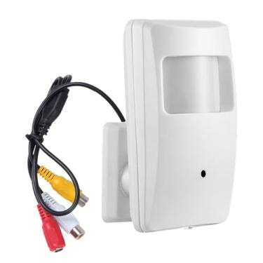 Imagem de Vanxse 1/3 Ccd 1000Tv Hd Mini Câmera De Segurança Cctv 3,6 Mm 90 Graus Pir Housing Lente Pinhole Vigilância Oculta Para Casa