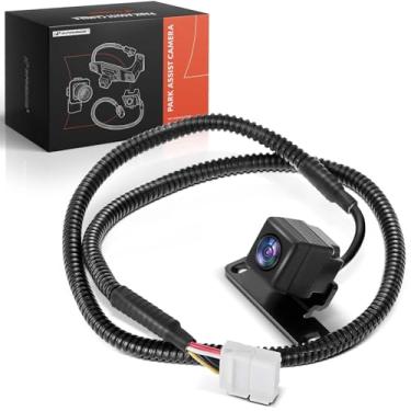 Imagem de A-Premium Câmera Park Assist Câmera retrovisora traseira compatível com modelos selecionados Honda - 2008 2009 2010 2011 2012 Accord Sedan - Substituição # 39530-TA0-J22