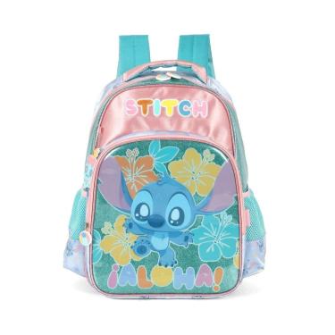 Imagem de Mochila Costas Escolar Infantil Stitch Disney Is42401Sc