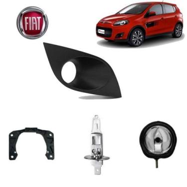 Imagem de Moldura+Farol Milha Palio Attractive 2018 H1 LD - BWR