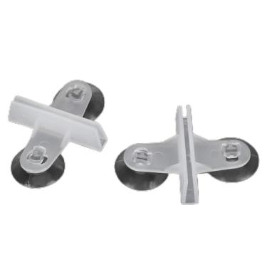 Imagem de 50 Pcs Divisor de Aqu¨¢rio Ventosa Divisor de Aqu¨¢rio Divisor de Pl¨¢stico Suporte de Folha Suporte para Aqu¨¢rio Aqu¨¢rio (branco)