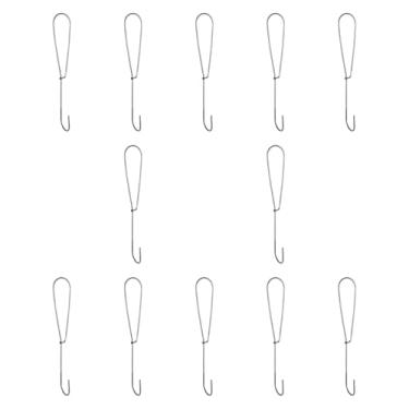 Imagem de Colaxi 12x Ganchos para fazer moldes de costura, ganchos de papel, modelos de artesanato em ferro, cabide para design de roupas, padrão doméstico, gancho, 260 Mm X 45 Mm