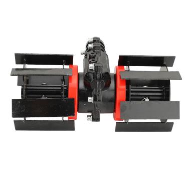 Imagem de Roda de ervas daninhas universal 9 dentes de alumínio de alumínio de lavoura profunda upgrade de upgrade para cortador de grama acessório escarificador 10cm (28mm)