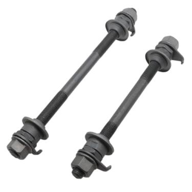 Imagem de Meuey Lyot Eixo de bicicleta 150 mm/180 mm Eixo do cubo traseiro multivelocidade para bicicleta 3/20.3 cm preto 26tpi Hub Kit de arruela de porca de trava cônica 1 peça