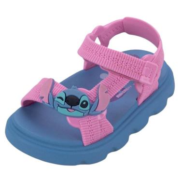 Imagem de Sandalia Infantil Menina Conforto Stitch Disney