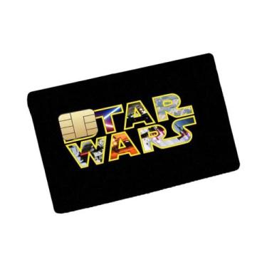 Imagem de Conjunto De 4 Películas Adesivas 3D De Star Wars Para Cartão De Crédit