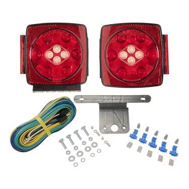 Imagem de Blazer International Kit de luz de reboque quadrado de LED C7425 com luzes de reserva integradas, 50 m