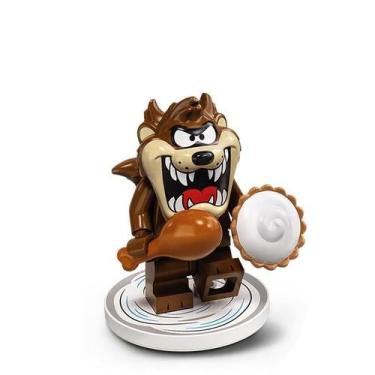 Imagem de Boneco looney tunes desenho bloco de montar, TAZ