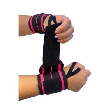 Imagem de Munhequeira Protetor De Punho Profissional Articulação Cross Elástico 