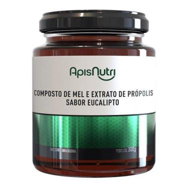 Imagem de Mel Composto Própolis e Eucalipto 300g - ApisNutri