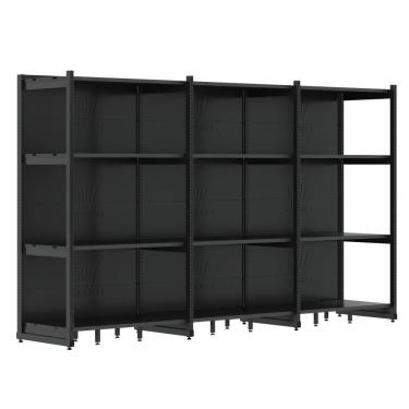 Imagem de Rack Gôndola Parede 1 Inicial 2 Continuações 2,00m 4 Níveis 3420kg Fit Amapá