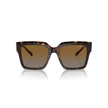 Imagem de Óculos de Sol Vogue Eyewear Polarizado 0VO5553S W656T5 Tam 54 / Havana Marrom - Lentes Marrom Gradiente