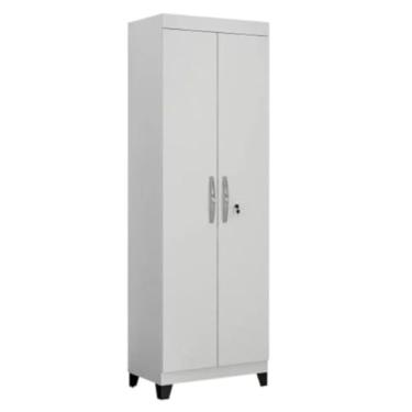 Imagem de Armário Multiuso Sapateira Com Prateleiras Asteca Branco