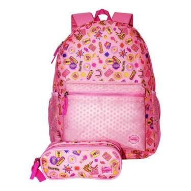 Imagem de Mochila feminina Love - Design único, espaçosa e resistente - Clio