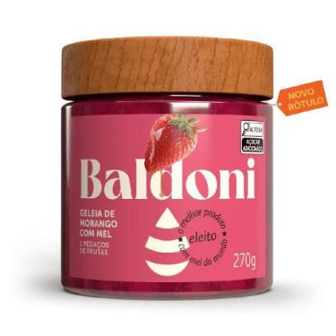 Imagem de Geleia de Morango com Mel Baldoni 270g