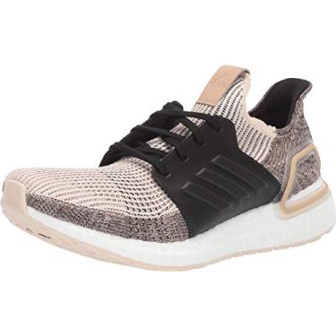 Imagem de Tênis de corrida masculino Adidas Ultraboost 19 M, Linen/Core Black/Brown, 8