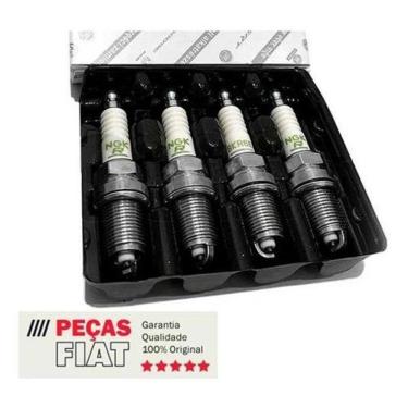 Imagem de Jogo Vela Ignição 1.8 8V Fiat Palio Doblo Idea Punto Stilo