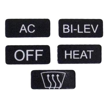 Imagem de Kit Adesivos Ar Condicionado Volkswagen Santana Voyage