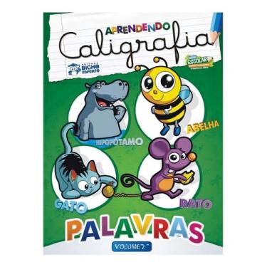 Imagem de Aprendendo Caligrafia - Palavras - RIDEEL / BICHO ESPERTO, Sortido