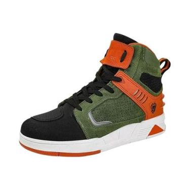 Imagem de Botas De Motocicleta Masculinas Em Couro Microfibra Respirável Antider