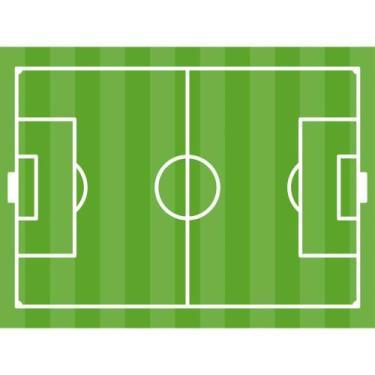 Imagem de Painel de Lona Campo de Futebol - Fabrika de Festa, 400x250cm