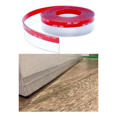 Imagem de 2X Veda Fresta Portas Portões Janelas 5Mts X 5Cm Transparent