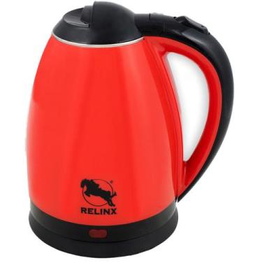 Imagem de Chaleira Elétrica 1,8L 127V 1500W Pratico - Tesla Store, Vermelho