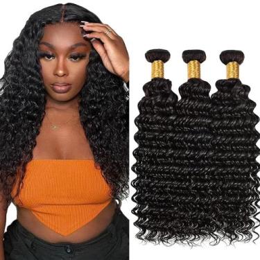 Imagem de Pacotes de cabelo YOUNGHANN Loose Deep Wave Brazilian Virgin x3