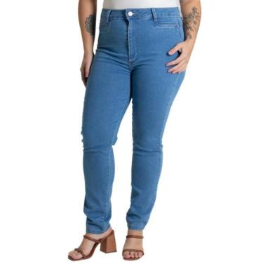 Imagem de Calça Jeans Sawary Plus Size Levanta Bumbum - 280607 - Azul médio 46, 