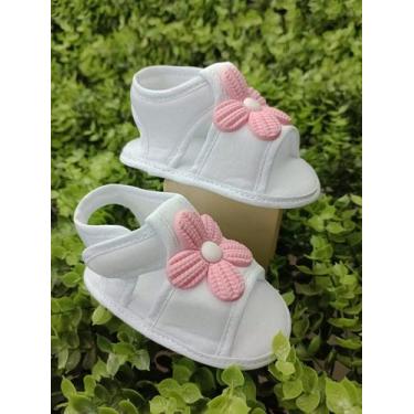 Imagem de Sandalia de Bebê Recém-Nascidos Macia Passeio Casuais Meninas Verão - 