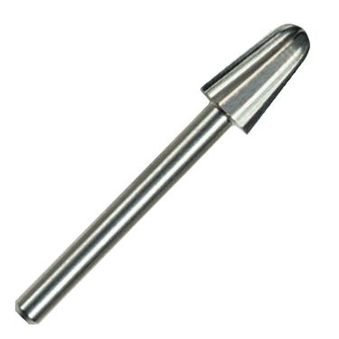 Imagem de Escareador para Esculpir de Alta Velocidade Cônico de Ponta Arredondada 6,4mm 1/4"" 2 Peças 117 - 26150117AC000 - DREMEL