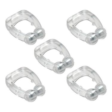 Imagem de Kit 5 Und Clipe Nasal Dilatador Magnético Com Imã Anti Ronco