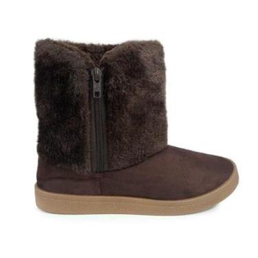 Imagem de Bota Pantufa Blackboar Conforto De Zíper E Pelos 6000 33/40-Feminino
