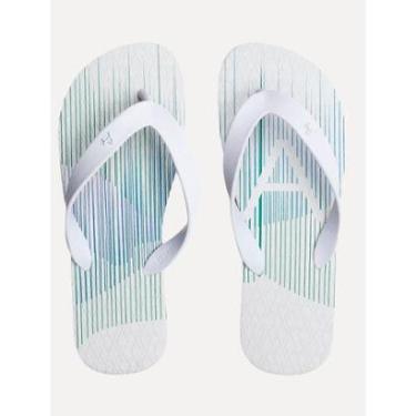Imagem de Chinelo Aramis Masculino ARM1103 Basic Green Strings Branco-Masculino
