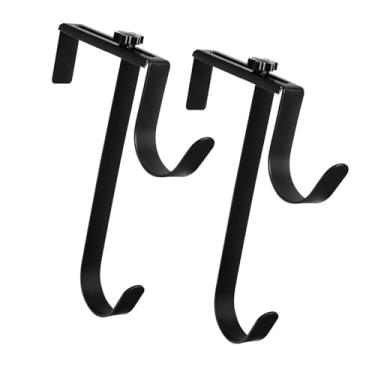 Imagem de Dualoai 2 peças ganchos para postes de piscina ganchos para cercas de piscinas para postes de piscina acessórios para piscinas ancinhos para folhas