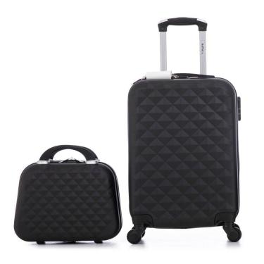 Imagem de Kit Mala de Viagem Frasqueira Bordo Pequena 20" Batiki 0108